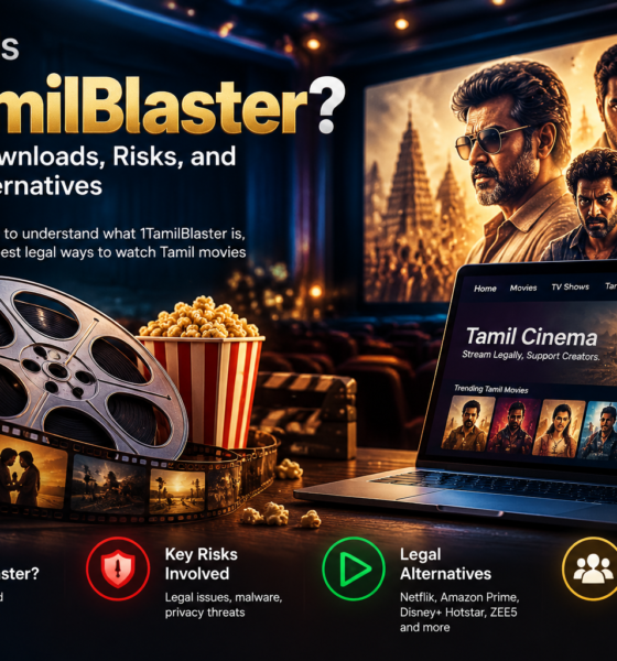 1TamilBlaster and Tamil movie streaming, copyright concerns, and legal viewing alternatives
